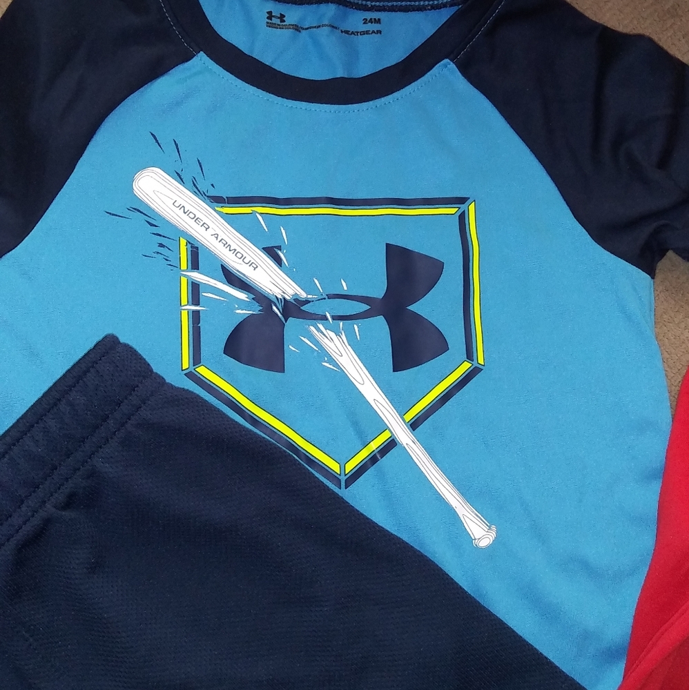4 summer under armour outfits 24m